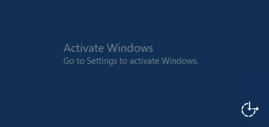 Windows 11 activation watermark