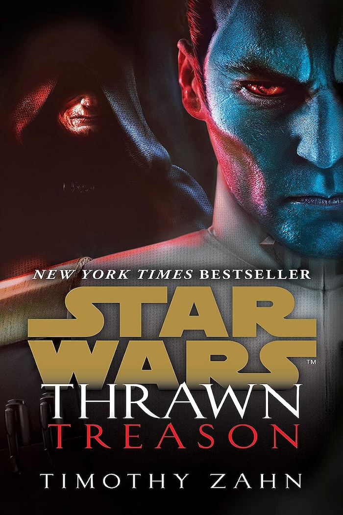 Thrawn Treason Book Cover