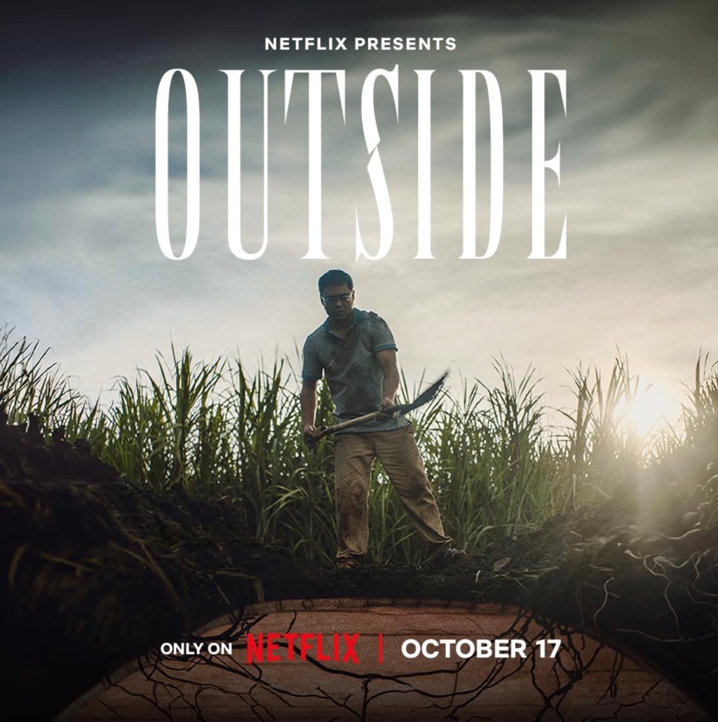 Outside movie poster