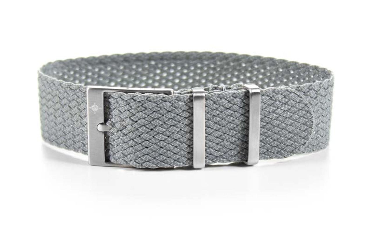 Grey perlon strap