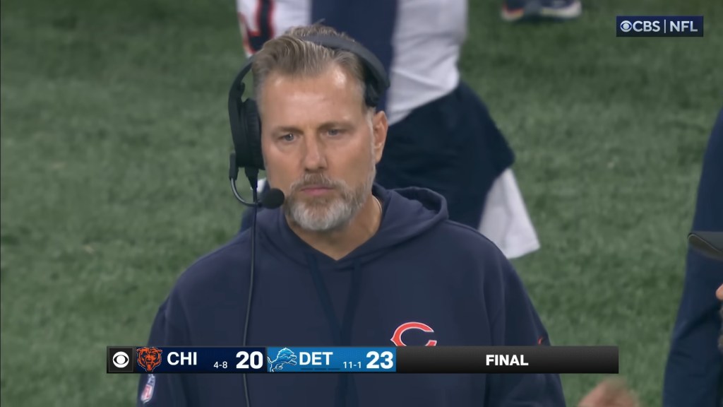 Matt Eberflus confused!