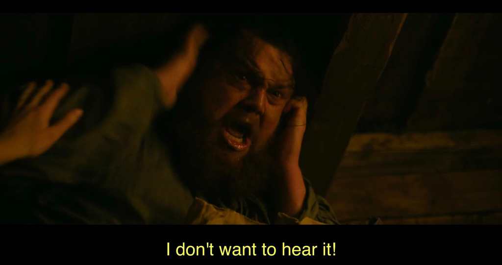 Don't want to hear it!