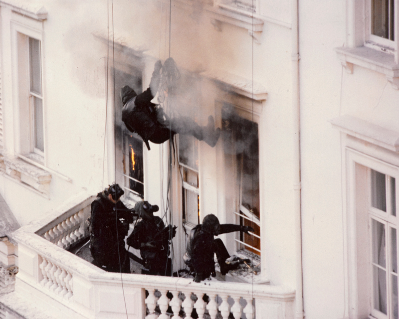 SAS storming the Iranian embassy