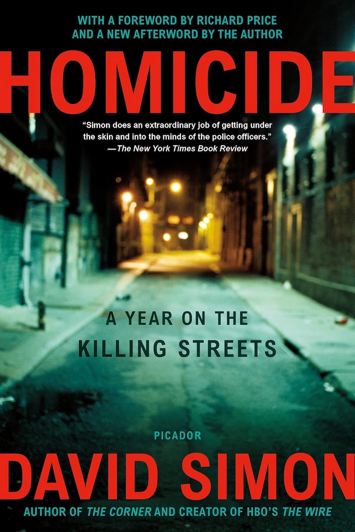 Homicide: A Year on the Killing Streets book cover