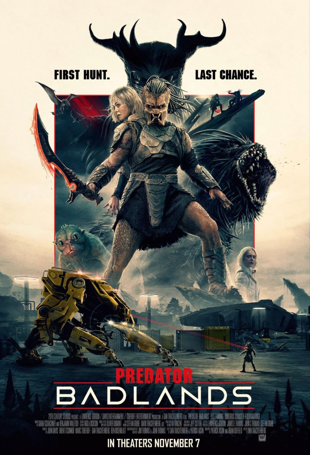 Predator: Badlands movie poster